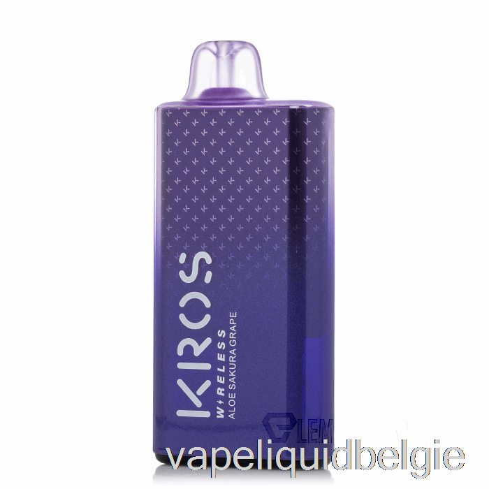 Vape Smaken Kros Wireless 9000 Wegwerp Aloë Sakura Druif